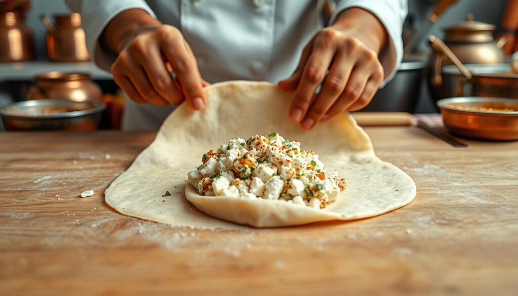 stuffing and rolling techniques