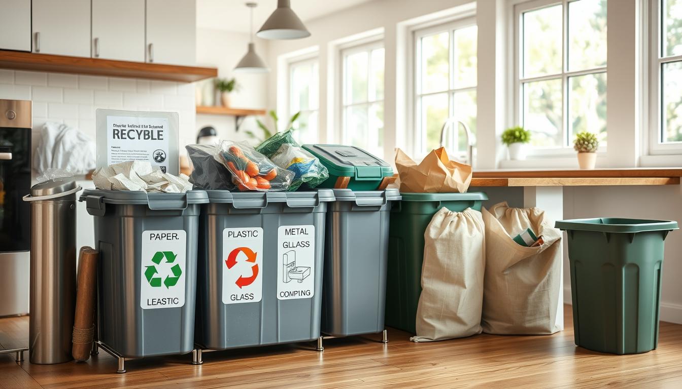 How to Set Up a Home Recycling Station That Works