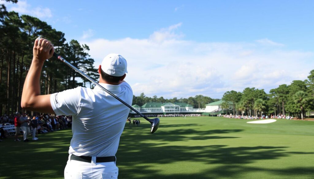 Image of Rory McIlroy at Augusta National