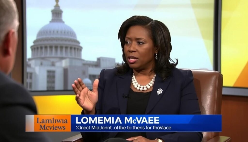 Congresswoman LaMonica McIver discussing her vision for New Jersey's 10th district Congresswoman LaMonica McIver discussing her vision for New Jersey's 10th district