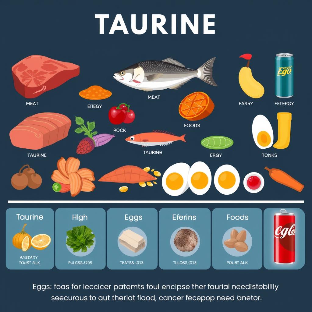 Dietary sources of taurine that may need monitoring for blood cancer patients Dietary sources of taurine that may need monitoring for blood cancer patients