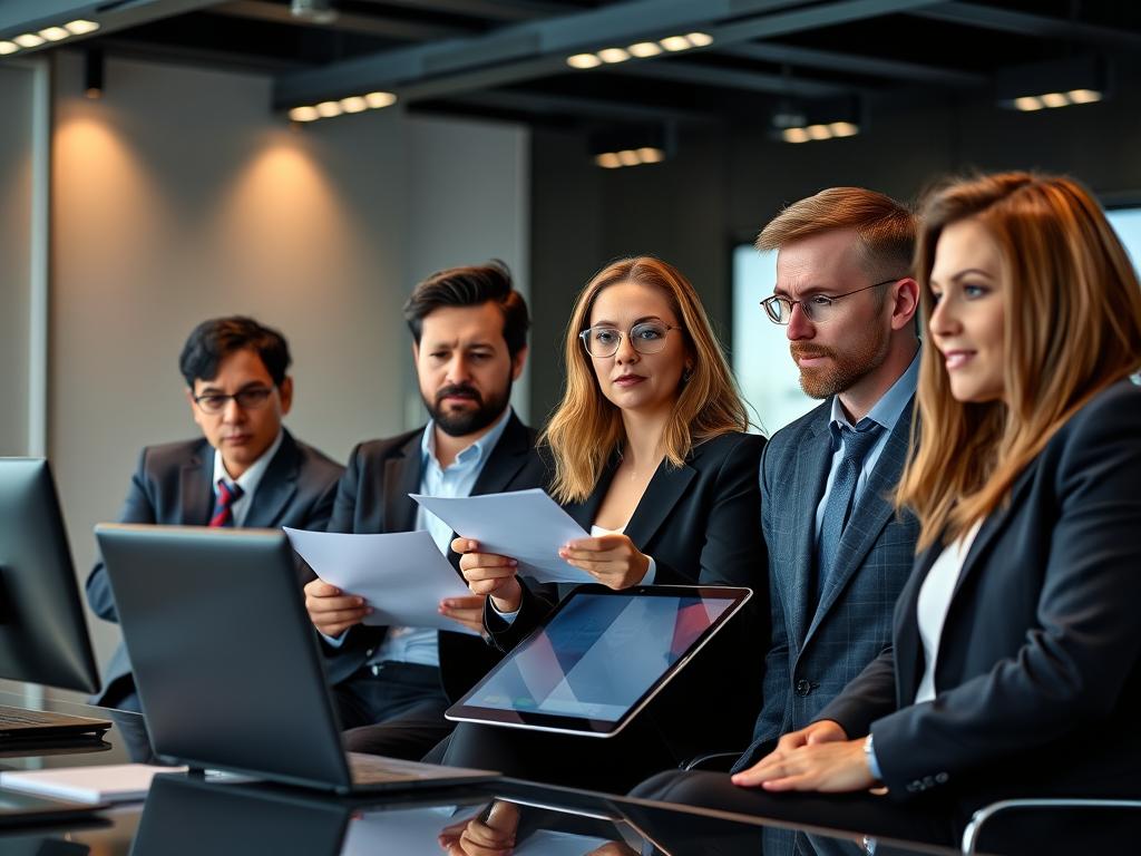 Judges evaluating submissions for Technology Awards 2025