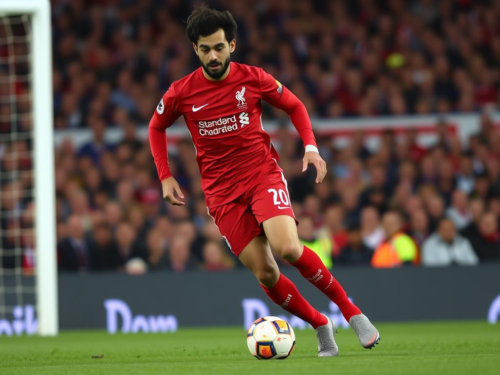 Mohamed Salah in action for Liverpool against Premier League opposition Mohamed Salah in action for Liverpool against Premier League opposition