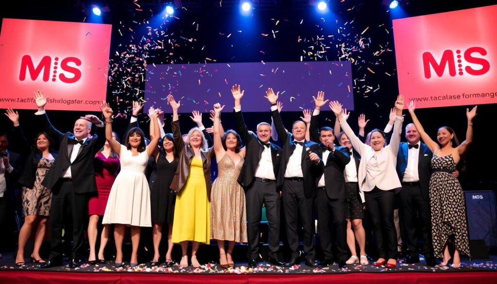 Race to Erase MS Gala finale with all participants united in the fight against multiple sclerosis Race to Erase MS Gala finale with all participants united in the fight against multiple sclerosis
