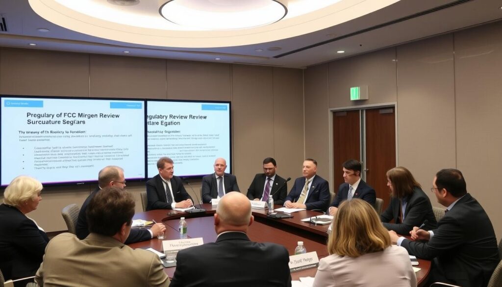 Regulatory experts discussing FCC merger reviews HR practices reform Regulatory experts discussing FCC merger reviews HR practices reform