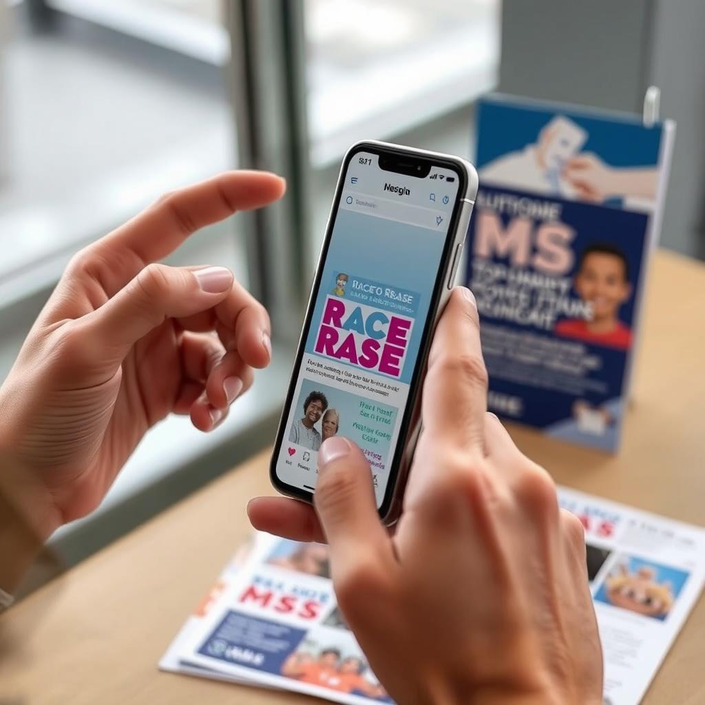 Social media sharing to raise awareness about the Race to Erase MS Gala and multiple sclerosis research Social media sharing to raise awareness about the Race to Erase MS Gala and multiple sclerosis research