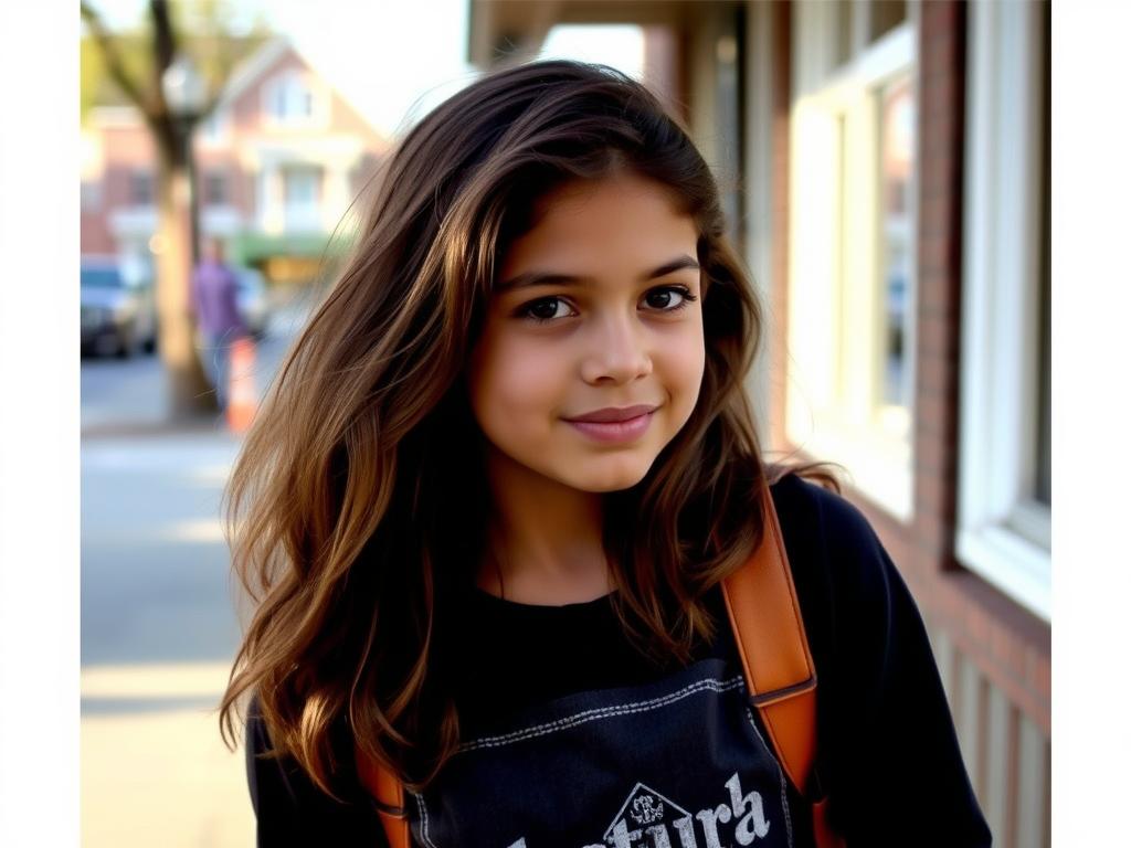 Young Cassie Ventura in her hometown of New London, Connecticut