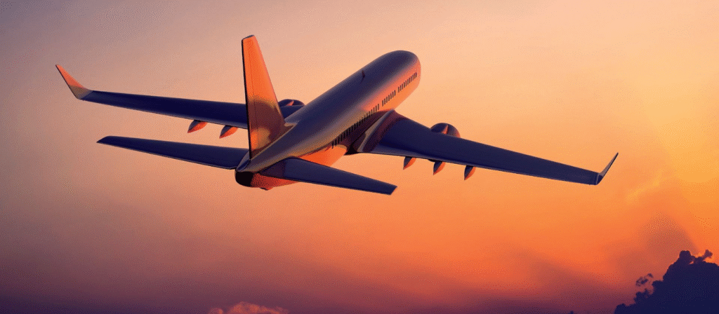 Top 10 Travel Trends for 2025 You Shouldn’t Miss 3 a travel plane flying in the sky